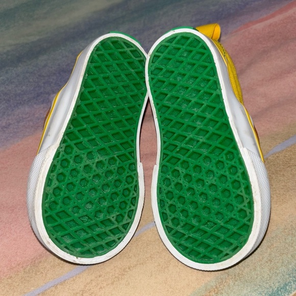 Vans Pineapple Slip On Shoes toddler size 5 yellow green - Picture 7 of 8